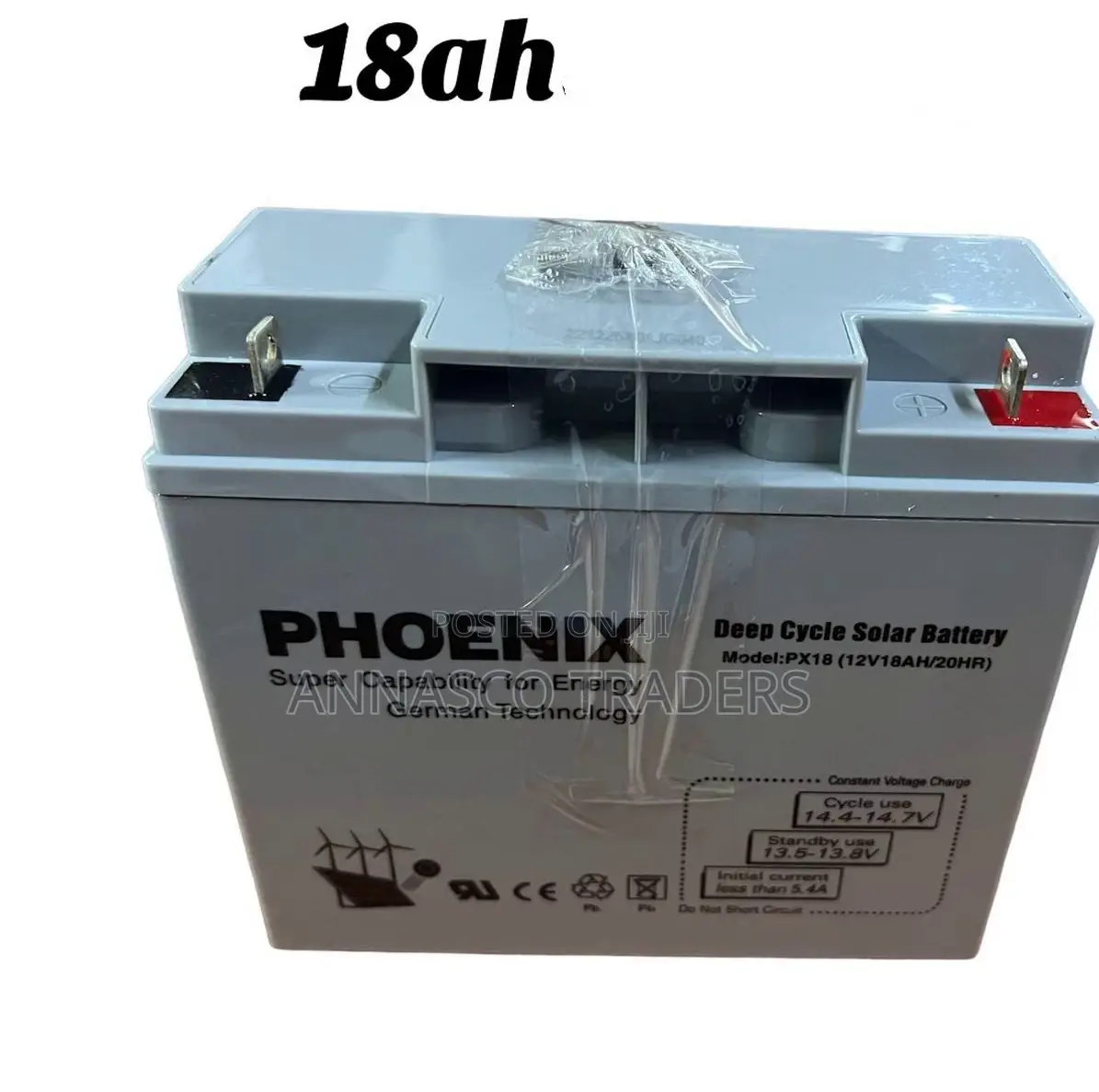 Powerful Phoenix 18ah Solar Battery