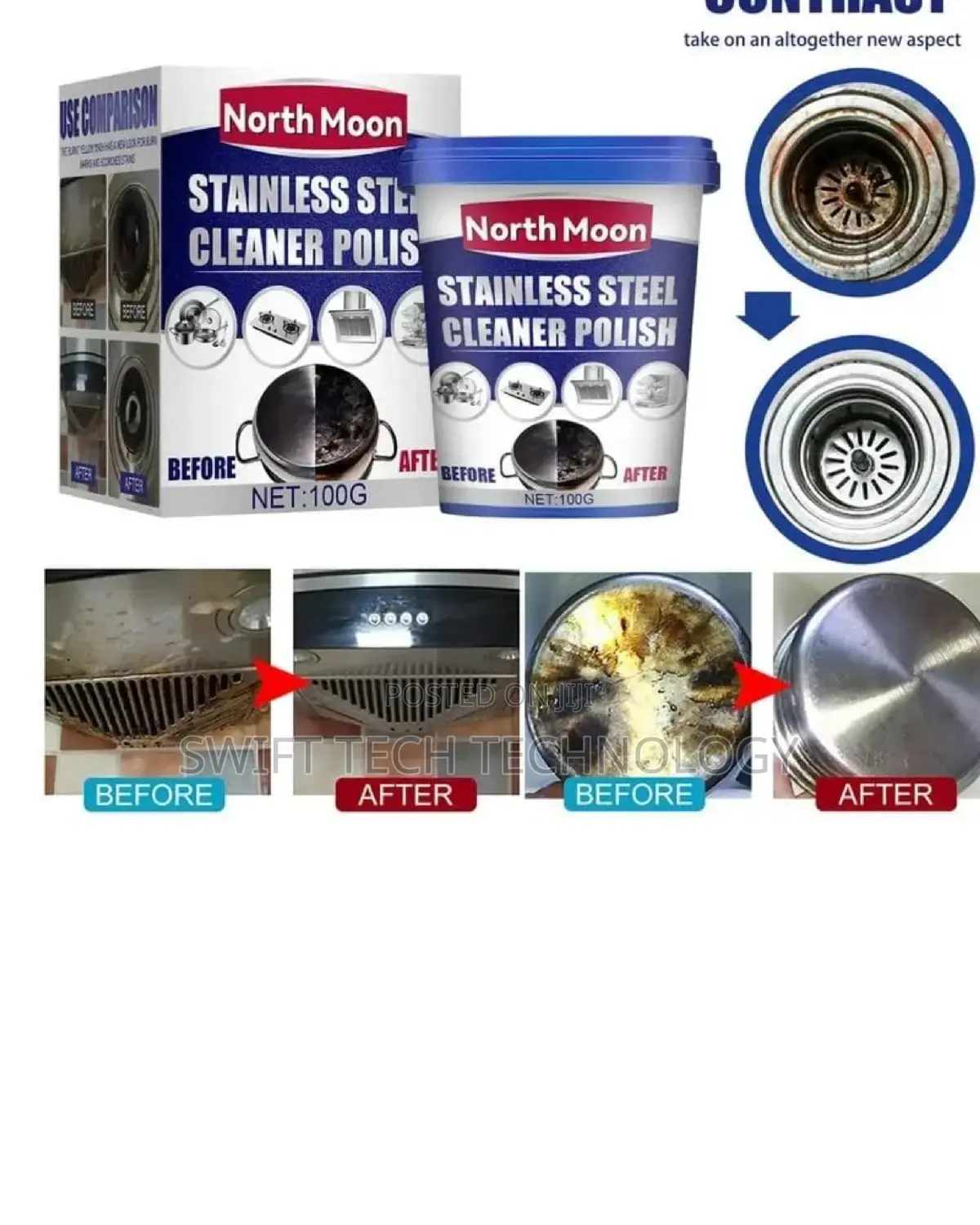 Rust Kitchen Remover / 100g Rust Remover