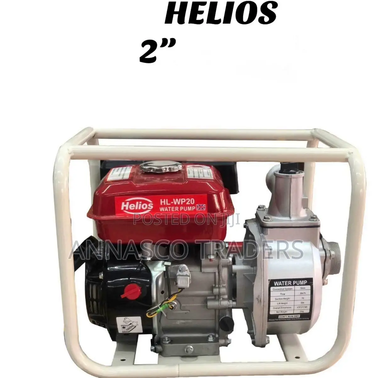 Hellios Hl-Wp20 Gasoline Water Pump