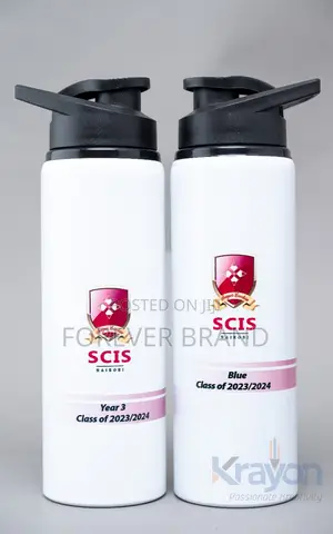 Aluminium White Bottles