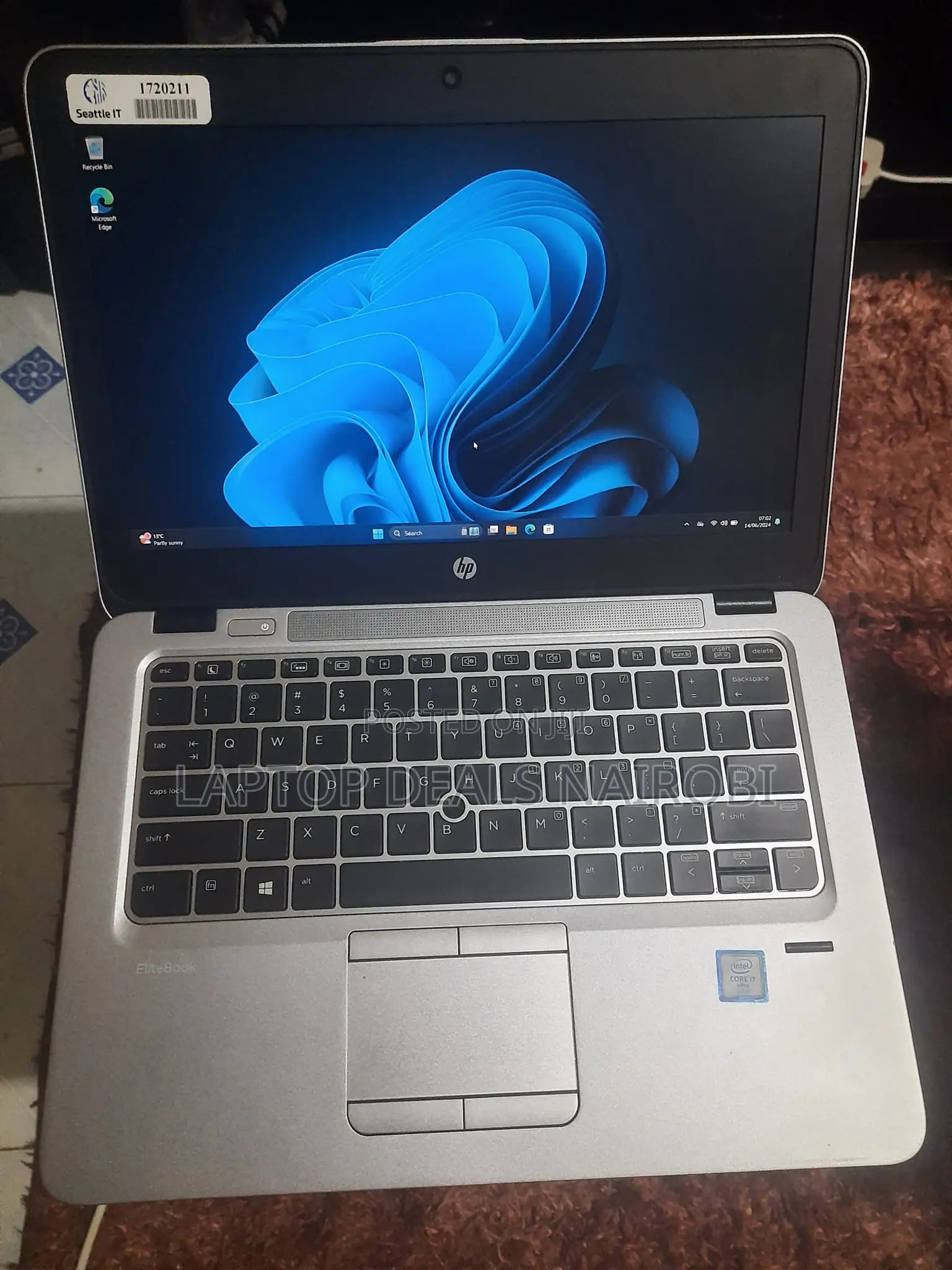 Laptop HP EliteBook 820 G3 16GB Intel Core I5 SSD 256GB