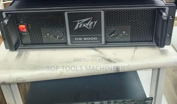 Amplifier CS6000 - main view