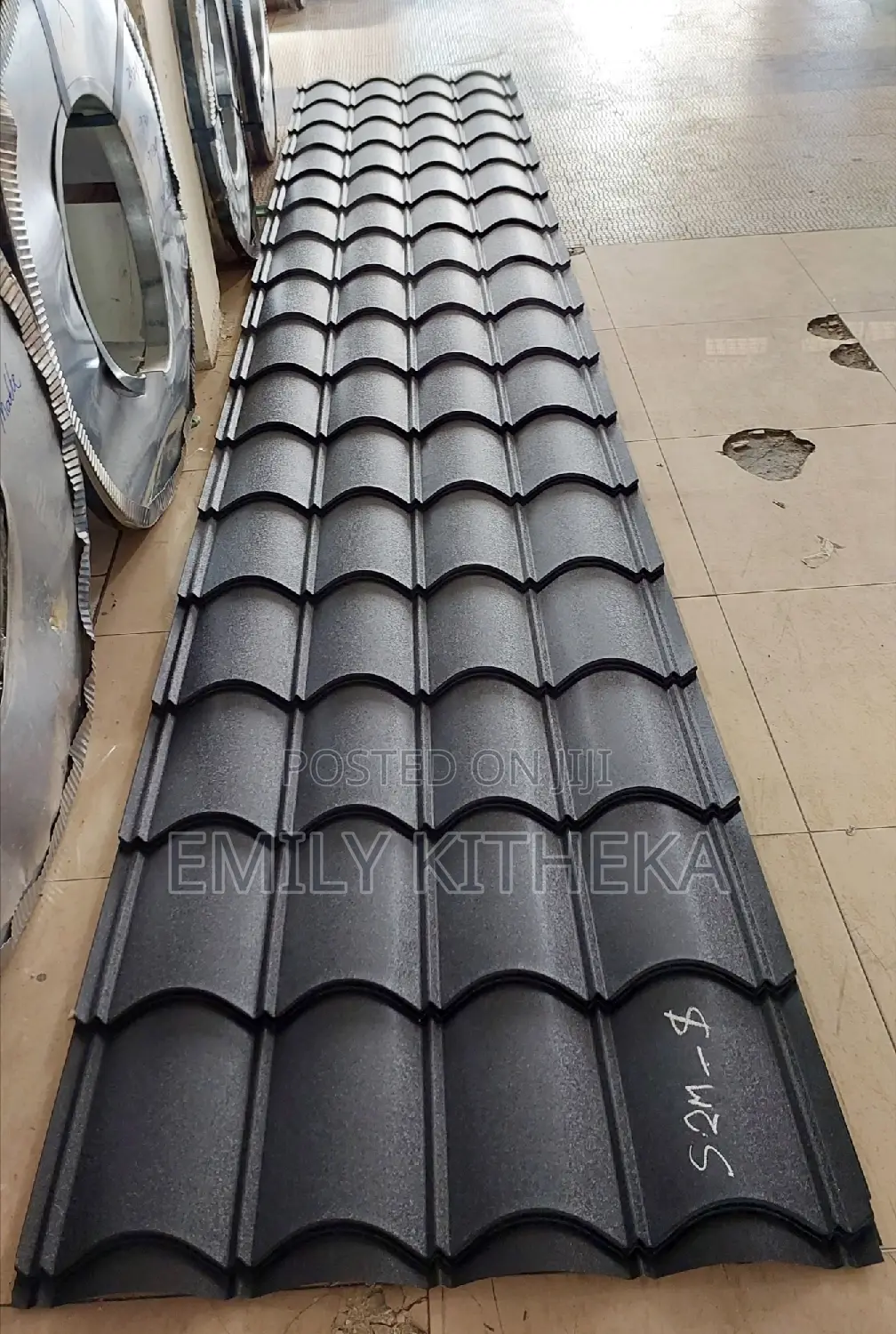 Romantile 28gauge Charcoal Grey