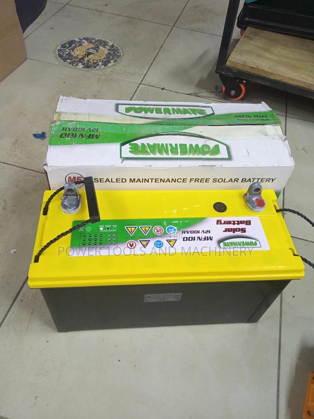 Solarmate 100ah Solar Battery - main view