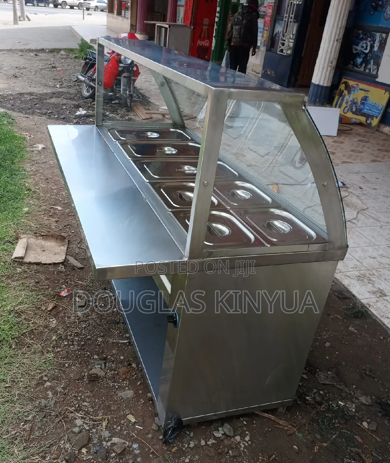 Food Warmer Display/Stainless Steel Food Display.