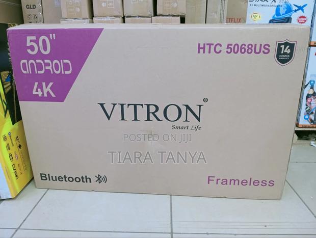 Vitron 50" Smart Android Frameless Tv - main view