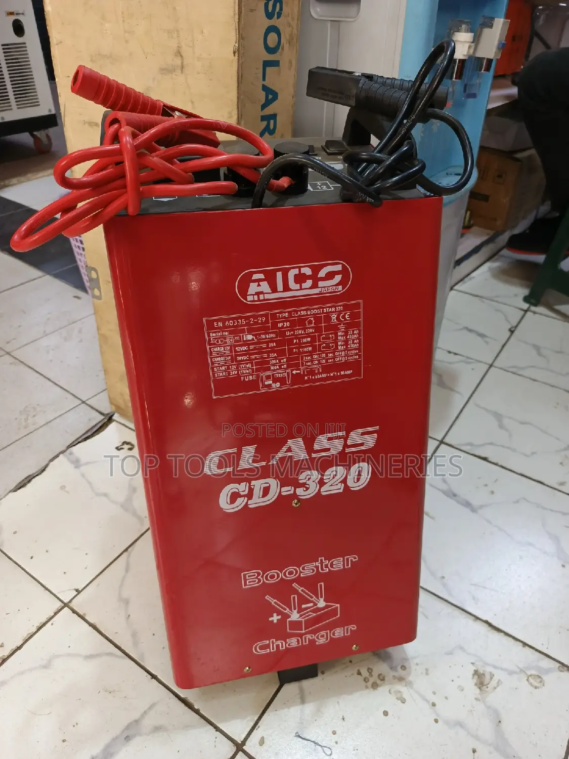 Aico Japan Battery Booster Charger 320A