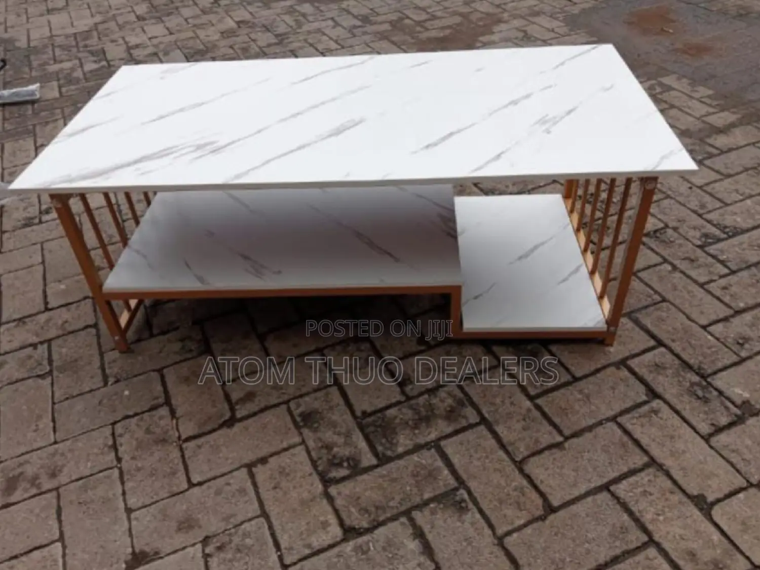 White Marble Coffee Table,