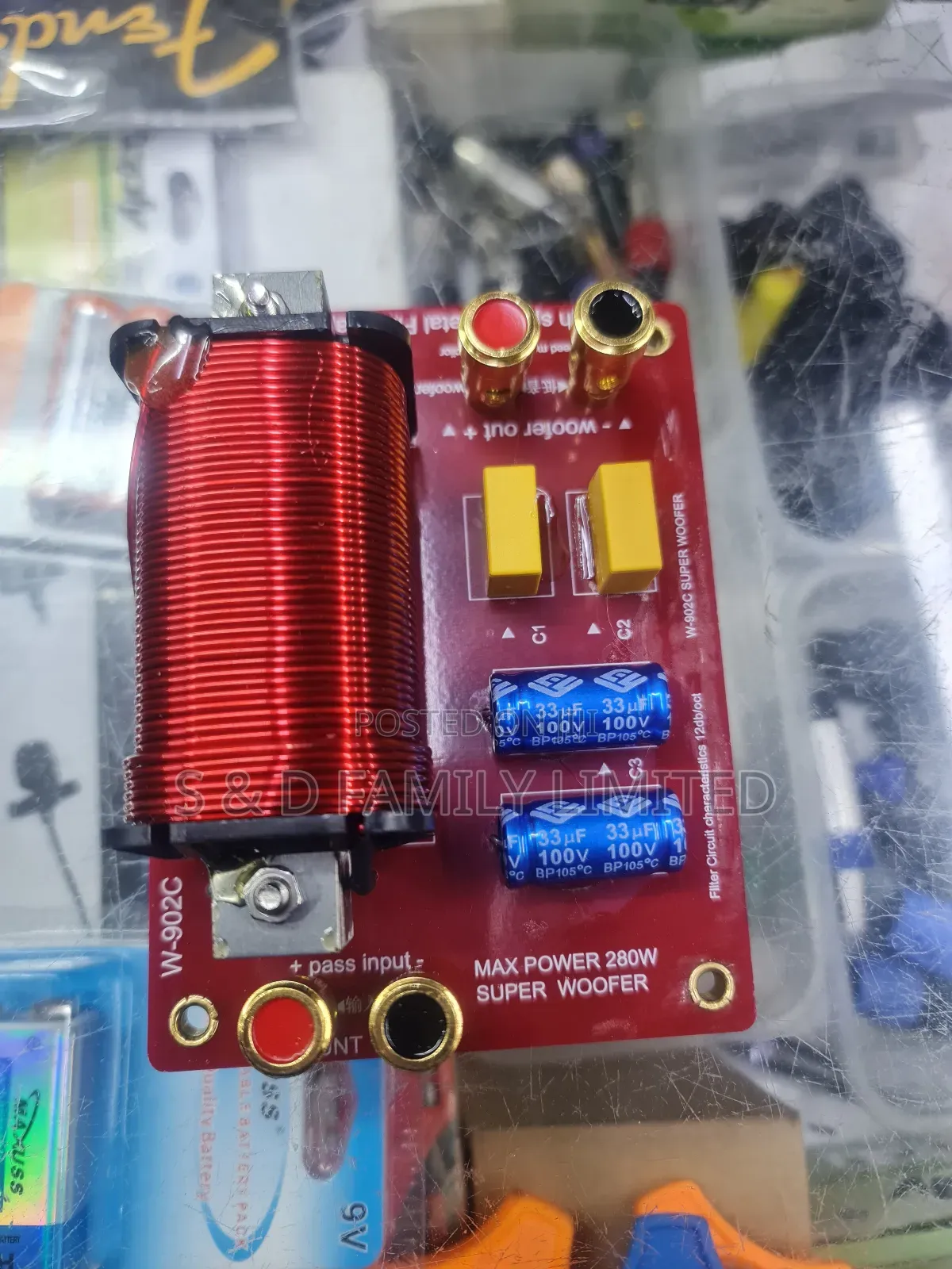 W-902c Bass Speaker Crossover