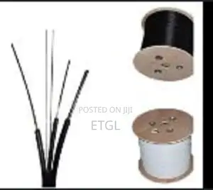 Fibre Optic Drop Cable 1km 2core (Drop Cable 1km).