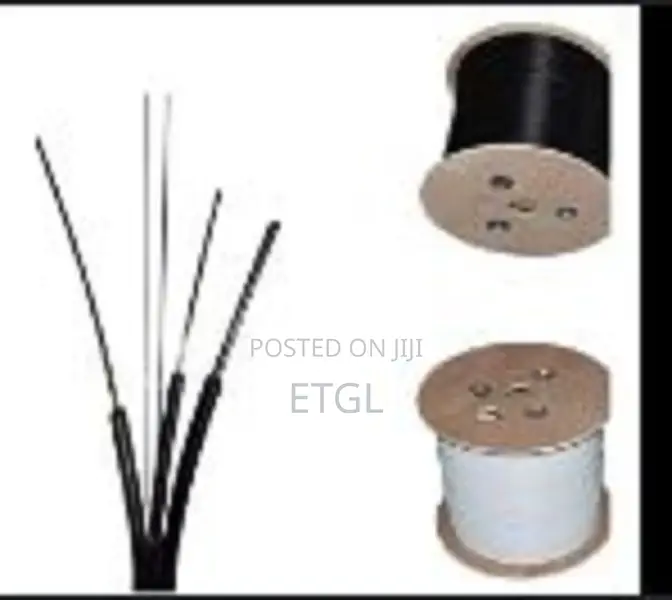 Fibre Optic Drop Cable 1km 2core (Drop Cable 1km).