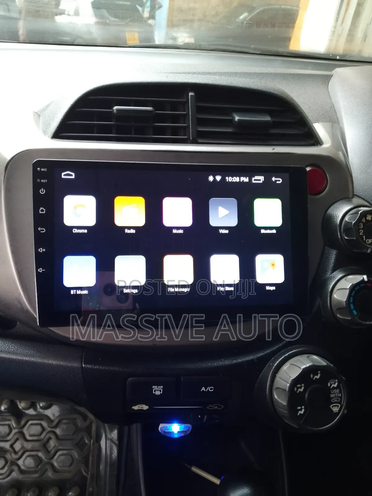 4ram 64gb Afritec Android Radio 9" Fitted On Honda