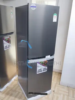 Fridge-- Roch 230L Refrigerator, Bottom Freezer Silver