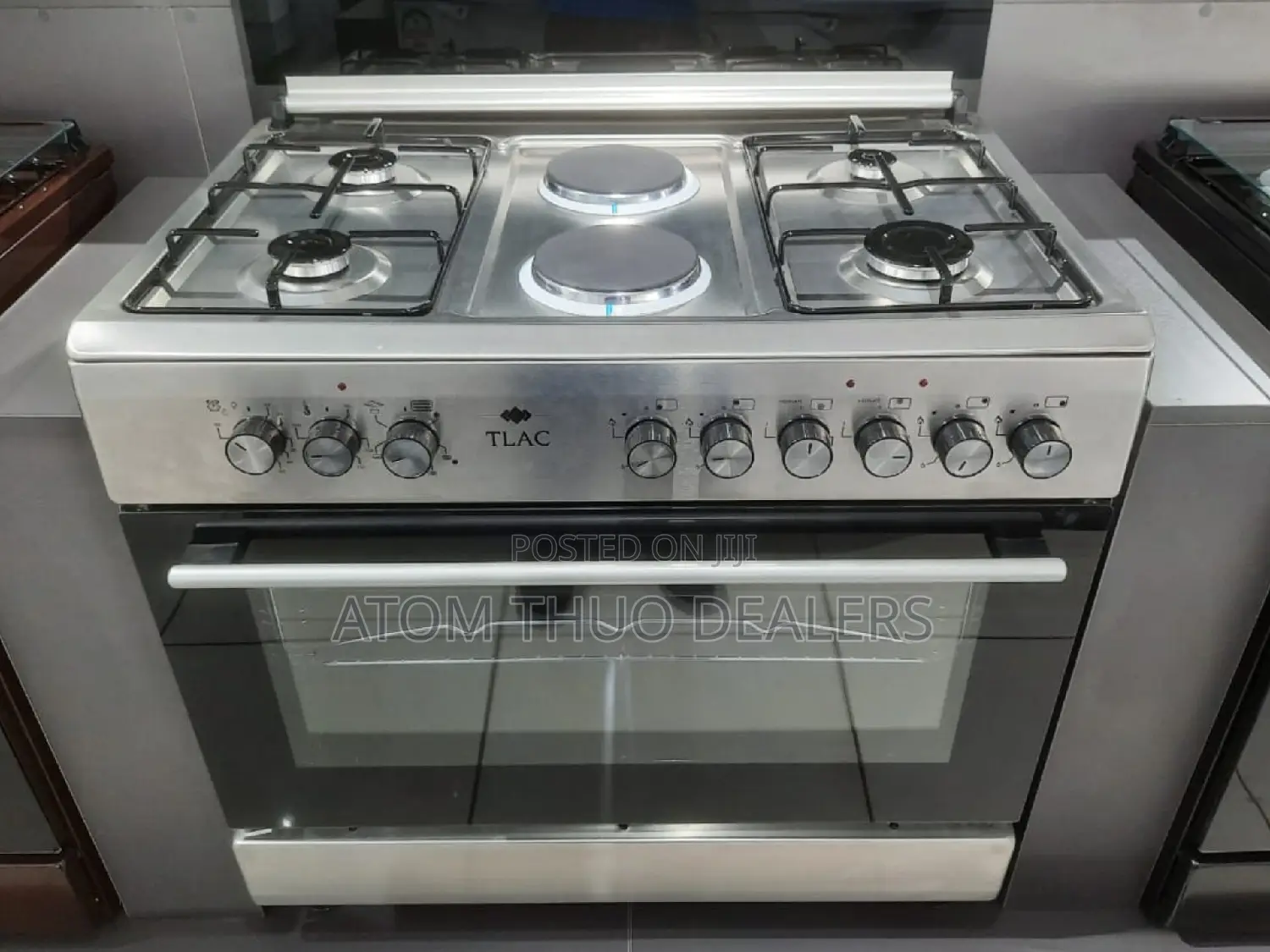 Tlac Cooker 4 GAS + 2 Electric 60x90 With Electric Oven.