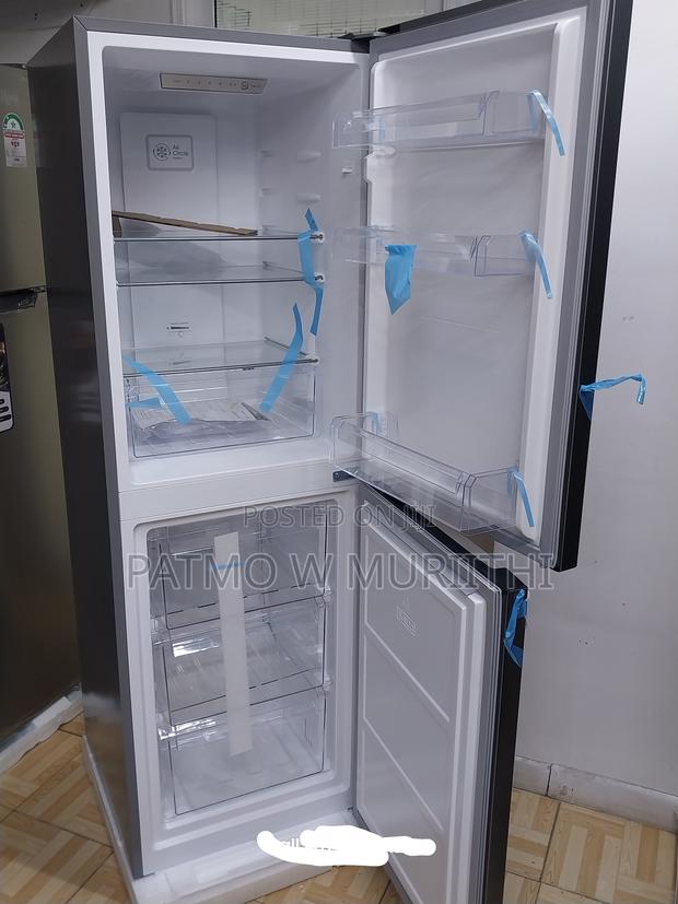 Roch 230L Refrigerator -Bottom Freezer Silver
