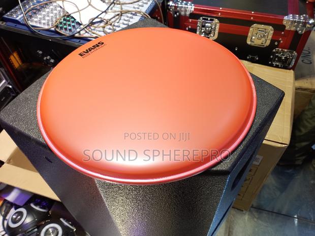 Red Evans Hydraulic Size 14 Drumset Skin - main view