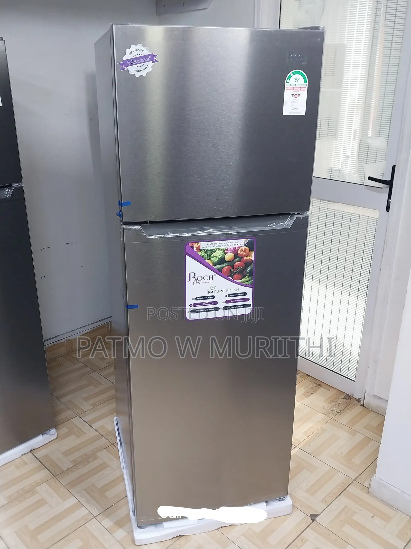Refrigerator, Roch 348L No-Frost Fridge
