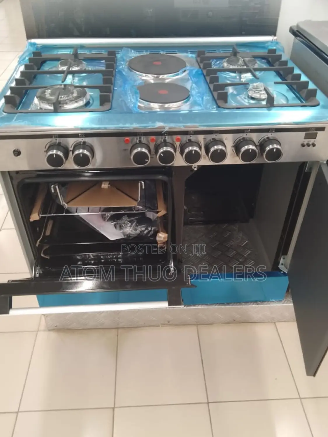 Haier 4 GAS + 2 Electric 60x90 With Gas Cylinder Storage