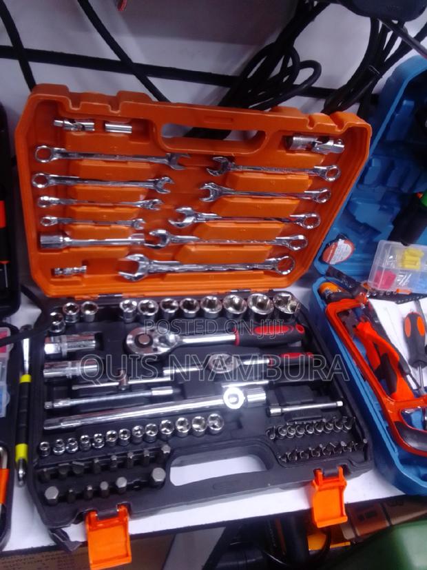 Spanner Set, Socket Wrench 82pcs. - thumbnail 2