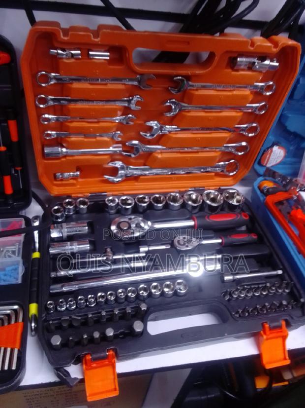 Spanner Set, Socket Wrench 82pcs. - thumbnail 3