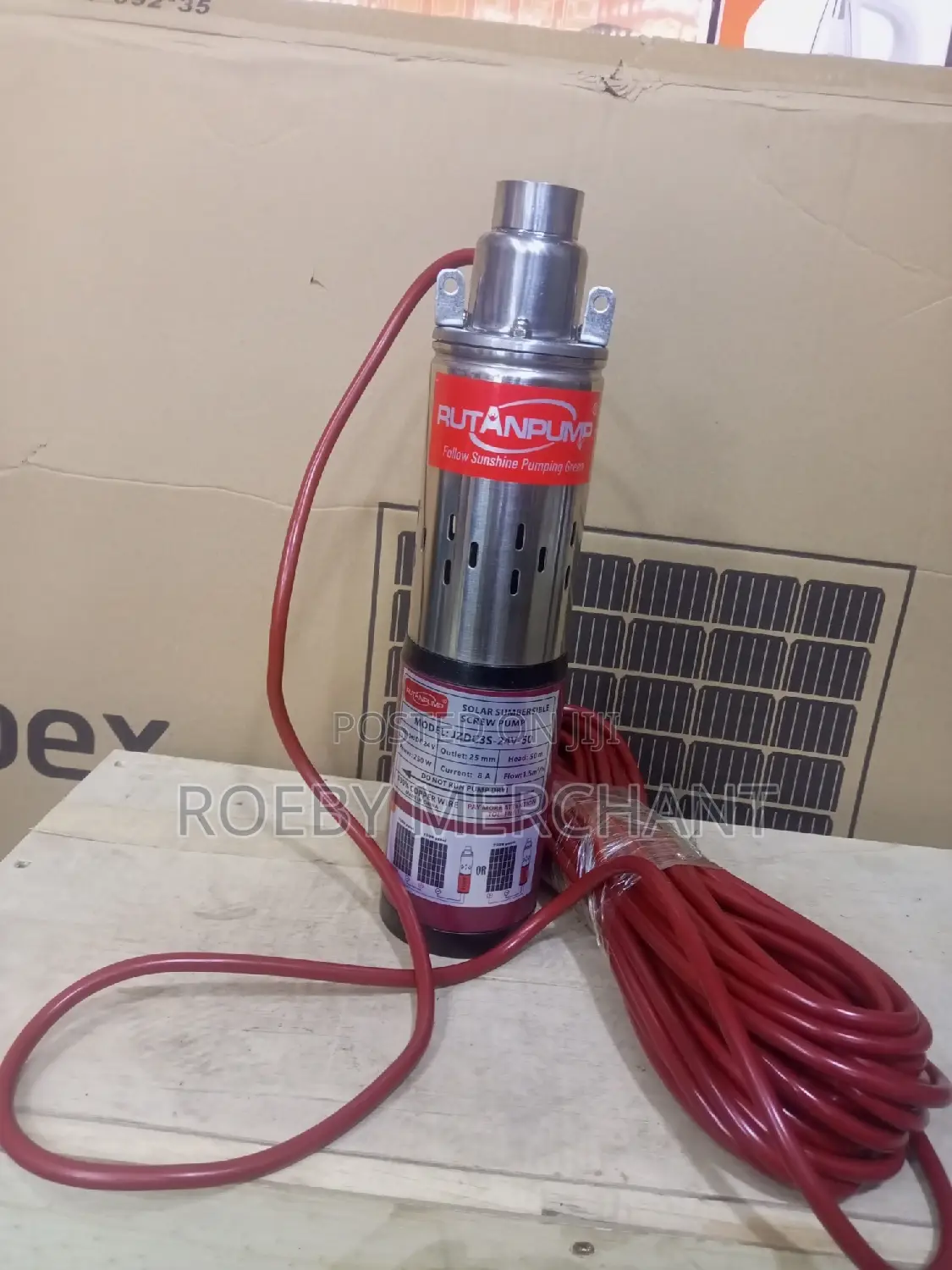 DC Submersible Solar Water Pump