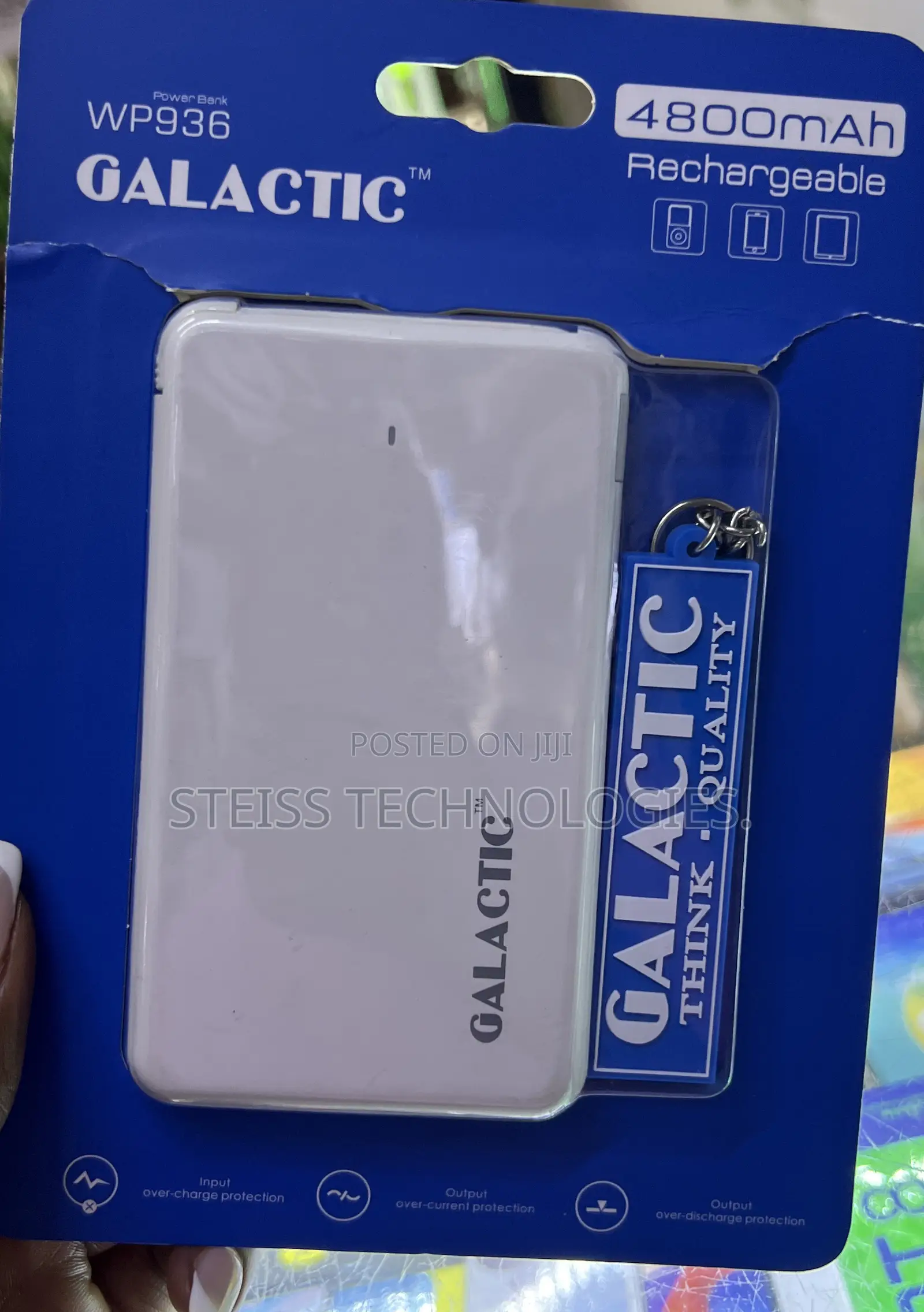 Galactic Rechargeable Slim Powerbanks