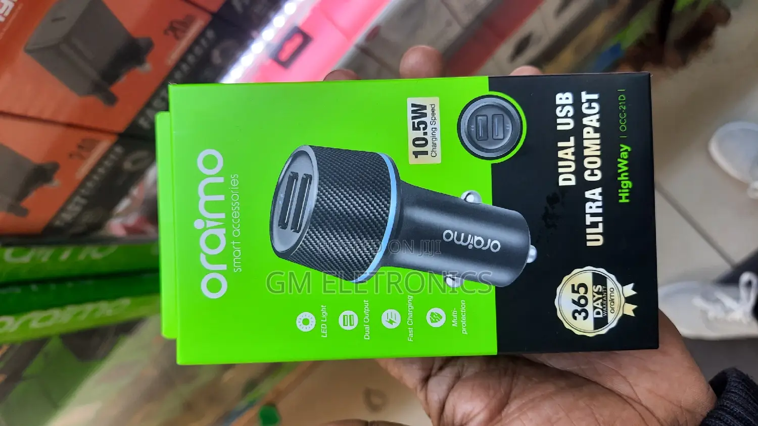 Oraimo Car Charger OCC-21D.