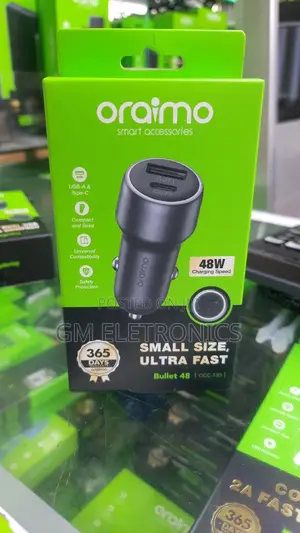 Oraimo Bullet 48W Car Charger