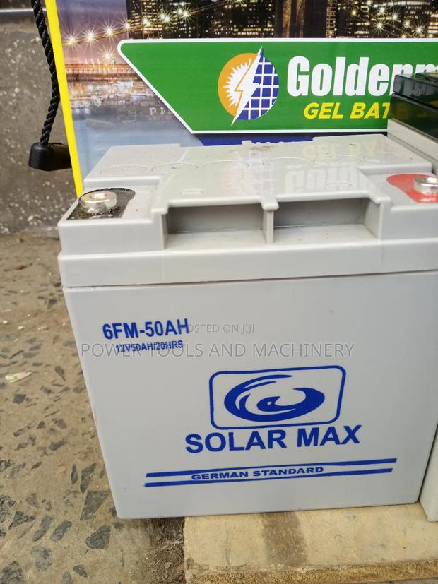 50ah /12v Solar Battery - main view