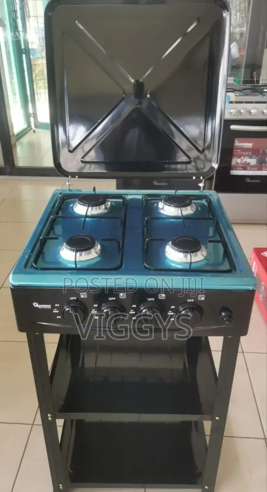 Good Quality Ramtons 4 Burner Standing Cooker With Self at 