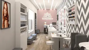 40ft Container Spa and Barbershop