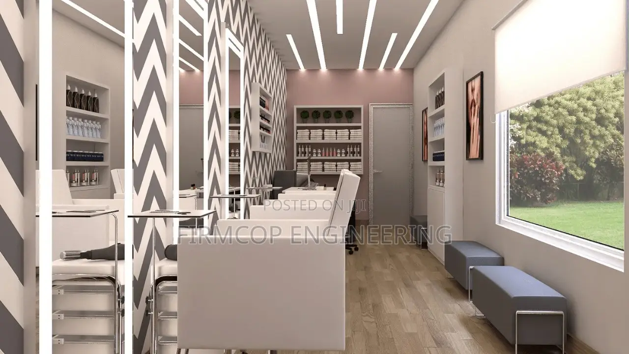 40ft Container Spa and Barbershop