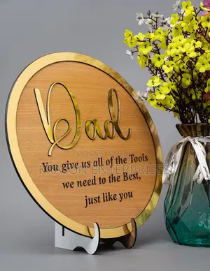 Wooden Engravrd Frames(Father's Day Gift)