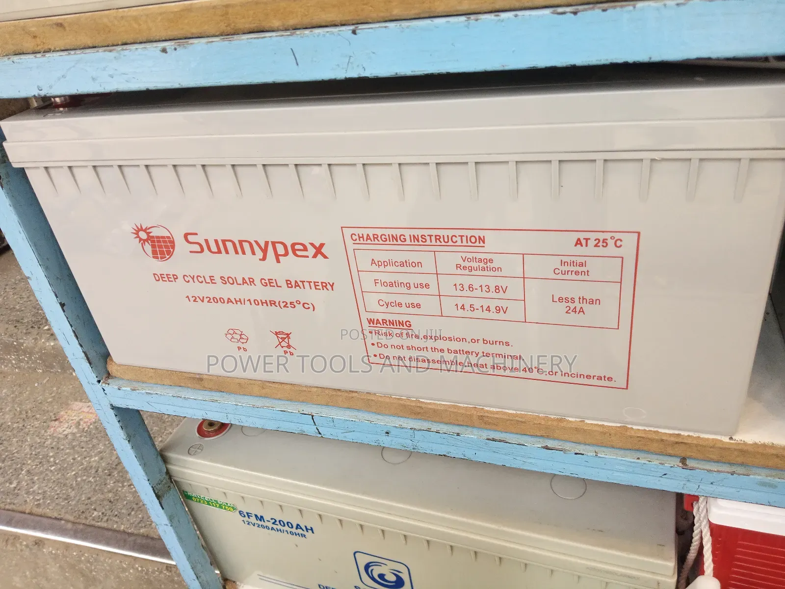 Genuine Deep Cycle Solar Battery 200ah/12v