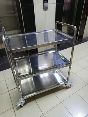 Stainless Hospitali/Hotel Three Tier Trolley