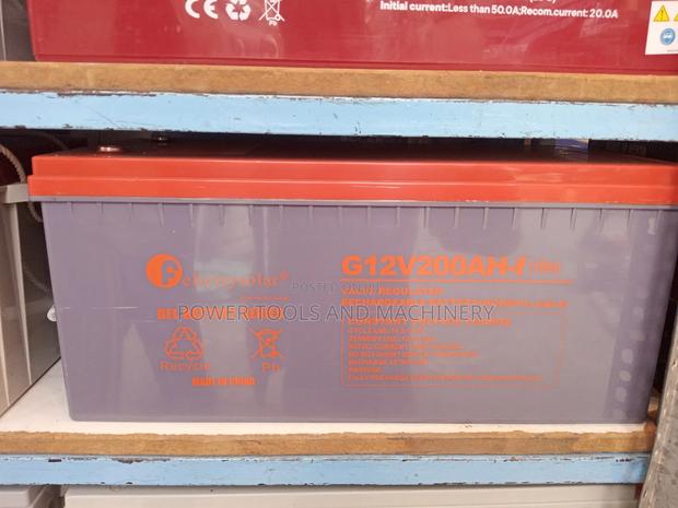 200ah /12 Felicity Gell Batteries - main view