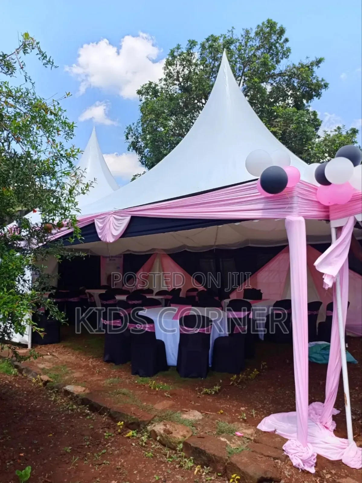Draped 50seater Tent