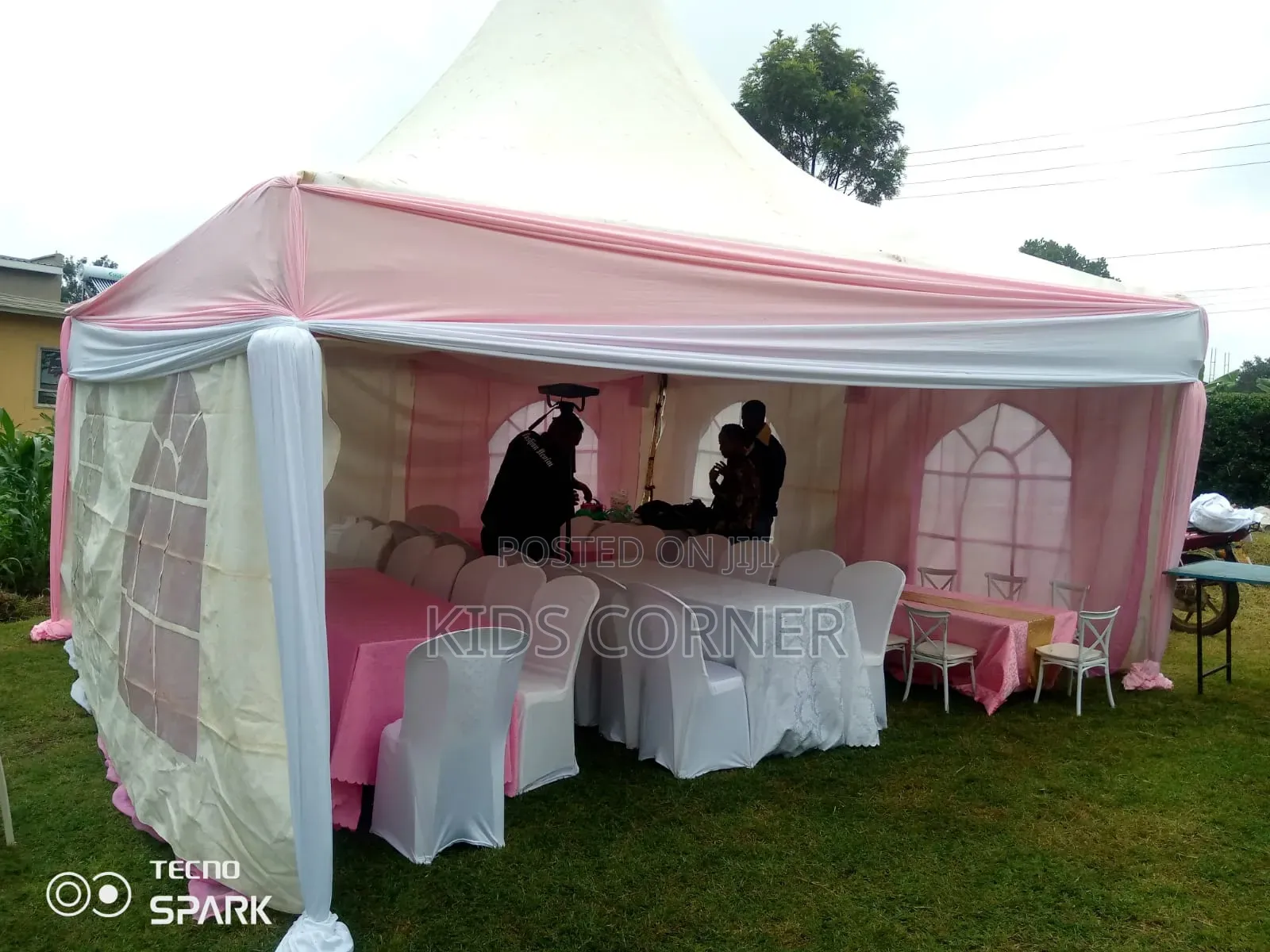 Draped 50seater Tent