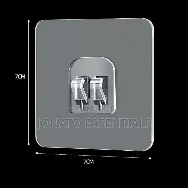 2pcs Adhesive Wall Hooks, Shelf Stickers