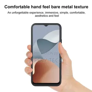 Phone Case for ZTE Blade A34 (6.60"), Slim Soft Silicone Bum