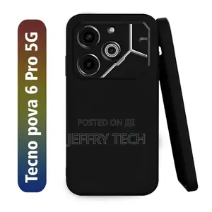 Soft Rubberised Back Cover for Tecno Pova 6 Pro 5G | Inner V