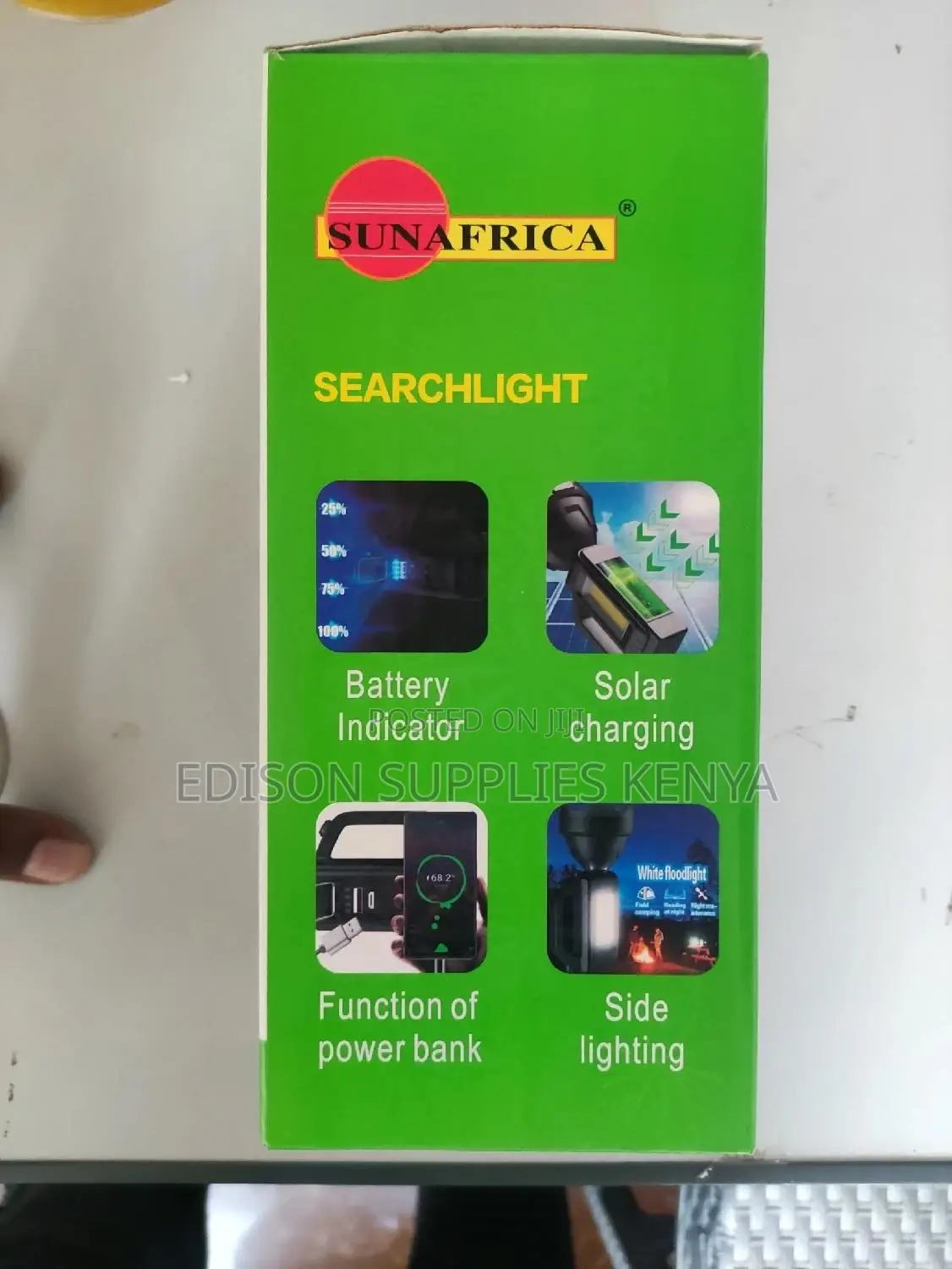 Torch Rechargeable Torch Solar Flashlight Search Light