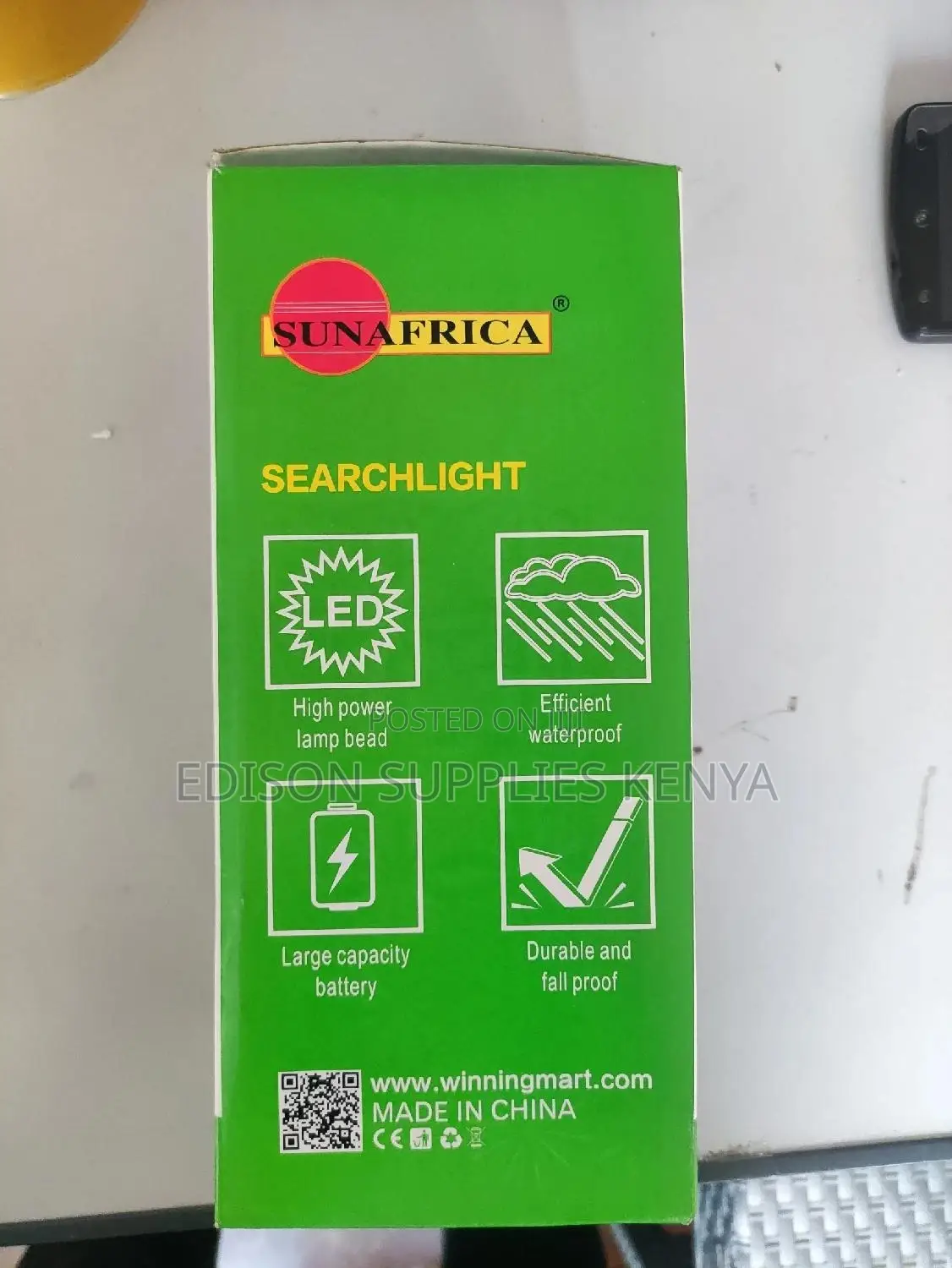 Torch Rechargeable Torch Solar Flashlight Search Light
