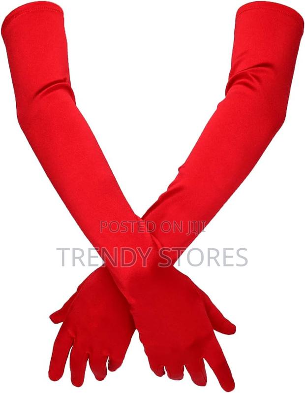 Red Opera Gloves - thumbnail 3