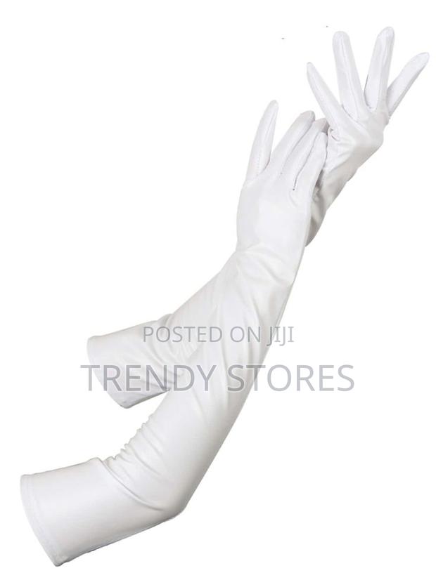 White Opera Gloves - thumbnail 3