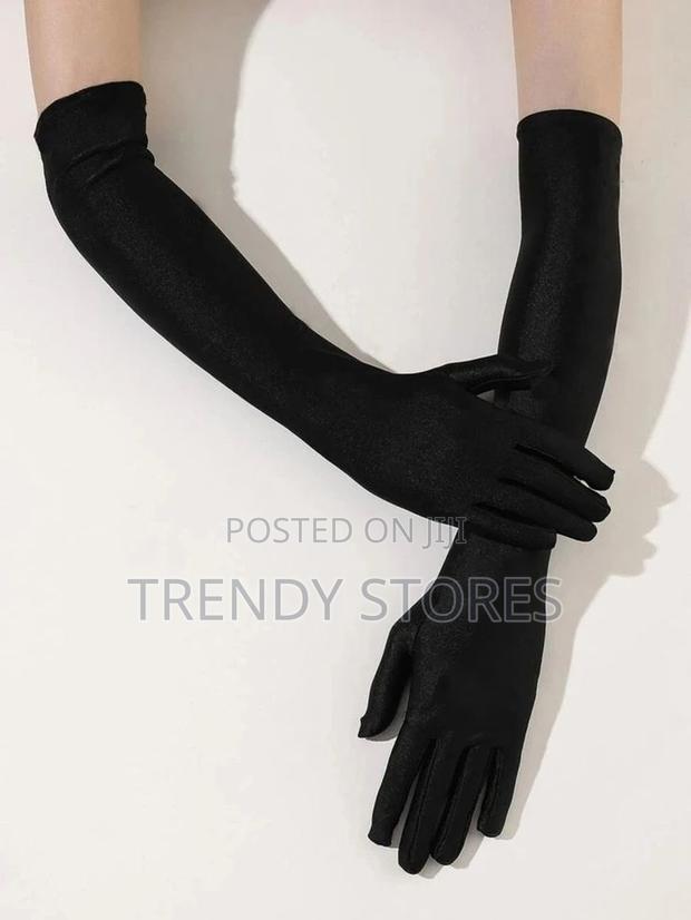 Black Opera Gloves - main view