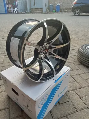 Rims Size 15/4/8/100/114.3 Offset Black Silver Curved Sporky