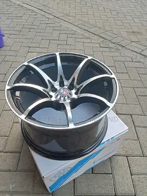 Rims Size 15/4/8/100/114.3 Offset Black Silver Curved Sporky