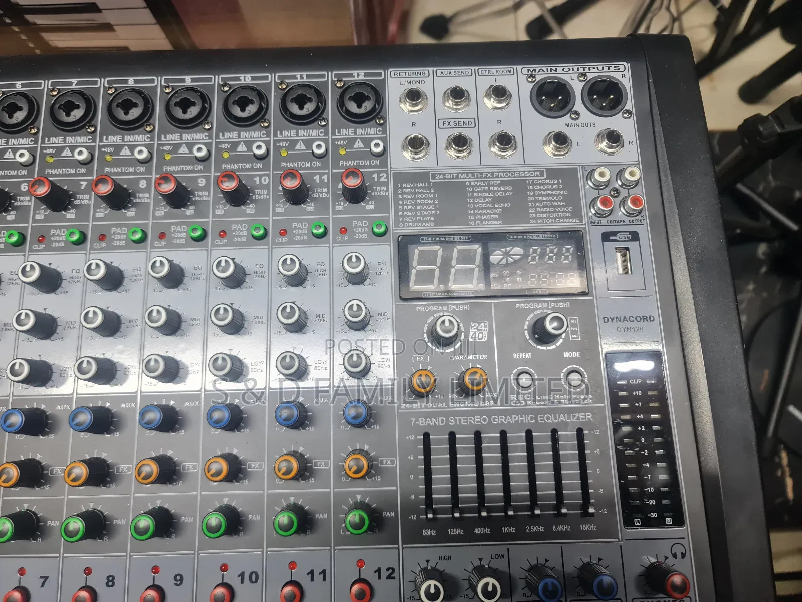 Dynacord 12 Channels Powered Mixer