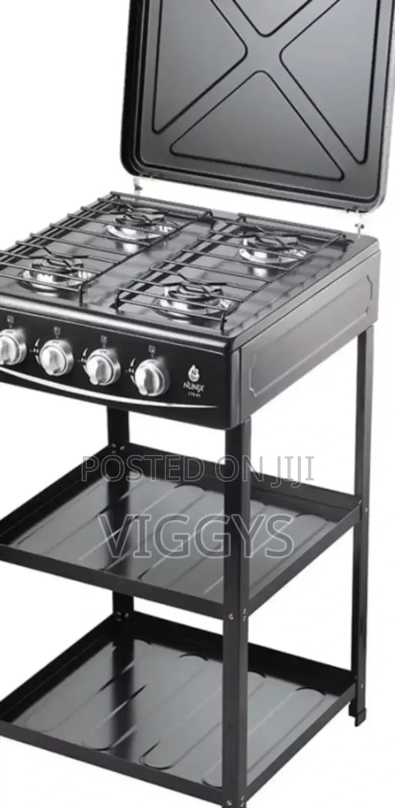 Brand New Nunix Full Gas Standing Cooker With Shelf